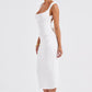 Malina Midi Dress - Ivory