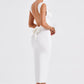 Malina Midi Dress - Ivory