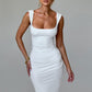 Malina Midi Dress - Ivory