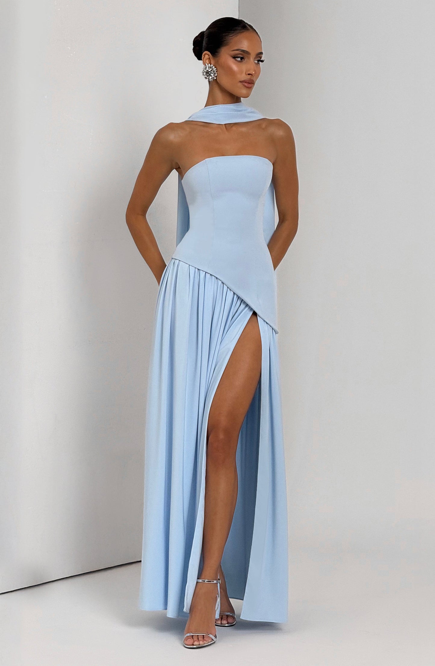 Maliyah Maxi Dress - Baby Blue