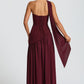 Maliyah Maxi Dress - Cherry Lacquer
