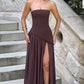 Maliyah Maxi Dress - Plum Brown