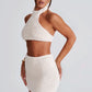 Margot Halter Top - Ivory