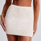 Margot Mini Skirt - Ivory