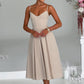 Mariella Midi Dress - Beige