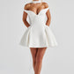 Marla Mini Dress - Ivory