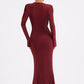 Martina Maxi Dress - Burgundy