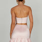 Maura Mini Skirt - Blush