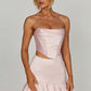 Maura Mini Skirt - Blush