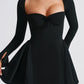 Megan Mini Dress - Black