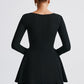 Megan Mini Dress - Black