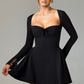 Megan Mini Dress - Black