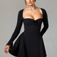 Megan Mini Dress - Black