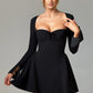 Megan Mini Dress - Black