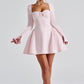 Megan Mini Dress - Blush