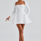 Megan Mini Dress - Ivory