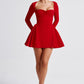 Megan Mini Dress - Red