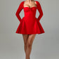 Megan Mini Dress - Red