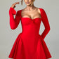 Megan Mini Dress - Red