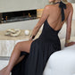 Melania Maxi Dress - Black
