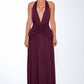 Melania Maxi Dress - Cherry Lacquer