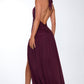 Melania Maxi Dress - Cherry Lacquer