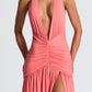 Melania Maxi Dress - Coral Pink