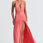 Melania Maxi Dress - Coral Pink