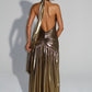 Melania Maxi Dress - Gold