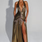 Melania Maxi Dress - Gold