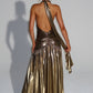 Melania Maxi Dress - Gold