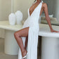 Melania Maxi Dress - White