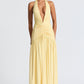 Melania Maxi Dress - Lemon