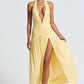 Melania Maxi Dress - Lemon