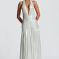 Melania Maxi Dress - Silver