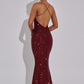 Meridith Maxi Dress - Wine