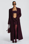 Michelle Coat - Plum