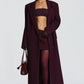 Michelle Coat - Plum