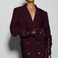 Michelle Coat - Plum