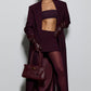 Michelle Coat - Plum