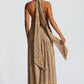 Minerva Maxi Dress - Beige