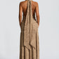 Minerva Maxi Dress - Beige