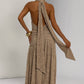 Minerva Maxi Dress - Beige