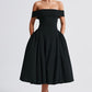 Miranda Midi Dress - Black