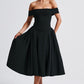 Miranda Midi Dress - Black