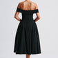 Miranda Midi Dress - Black