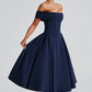 Miranda Midi Dress - Navy