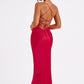 Misha Maxi Dress - Red