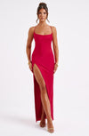Misha Maxi Dress - Red