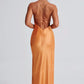 Misha Maxi Dress - Tangerine
